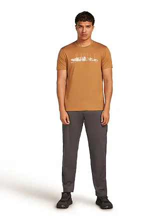 ICEBREAKER | Herren Funktionsshirt Massif Trail 150 Tech | senf